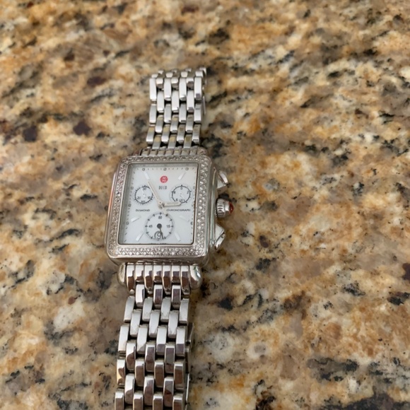 Michelle deco diamond watch main image 4